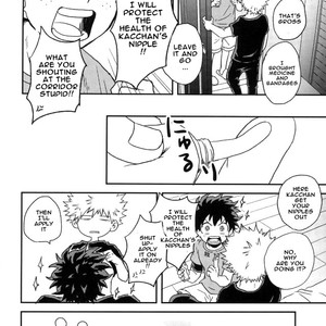 [Nakimushi Jack (Unomaru)] Bakugo-Kun no chikubi ga kanisasareru-banashi – Boku no Hero Academia dj [Eng] – Gay Manga image 019.jpg