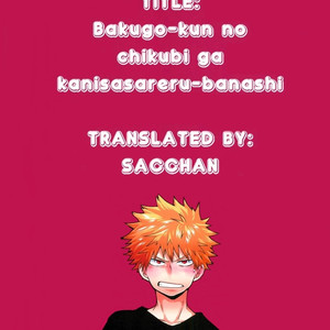 [Nakimushi Jack (Unomaru)] Bakugo-Kun no chikubi ga kanisasareru-banashi – Boku no Hero Academia dj [Eng] – Gay Manga image 050.jpg