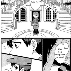 [Sou Nekoya (Yoru neko)] Kyoufu to iu na no renjou – Osomatsu-san dj [Eng] – Gay Manga image 003.jpg