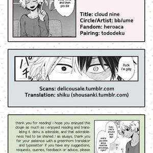 [Tenten/ Coga] Cloud Nine – Boku no Hero Academia dj [Esp] – Gay Manga image 042.jpg