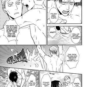 [Sagawa Miku] Shingeki no Kyojin dj – The sea,clear skies, and two guys [Eng] – Gay Manga image 009.jpg