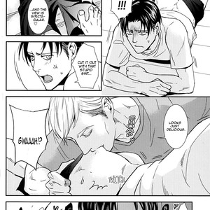 [Sagawa Miku] Shingeki no Kyojin dj – The sea,clear skies, and two guys [Eng] – Gay Manga image 014.jpg