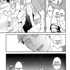 [Sagawa Miku] Shingeki no Kyojin dj – The sea,clear skies, and two guys [Eng] – Gay Manga image 015.jpg
