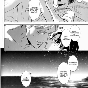 [Sagawa Miku] Shingeki no Kyojin dj – The sea,clear skies, and two guys [Eng] – Gay Manga image 020.jpg