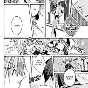 [Tsukiyo no Sanpomichi] Kuroko no Basket dj – Hikari wa Kage wo Shinshoku Suru [Eng] – Gay Manga image 019.jpg
