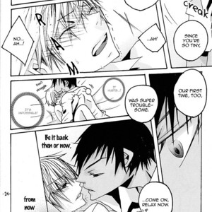 [Tsukiyo no Sanpomichi] Kuroko no Basket dj – Hikari wa Kage wo Shinshoku Suru [Eng] – Gay Manga image 025.jpg