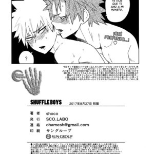 [SCO.LABO (shoco)] SHUFFLE BOYS – Boku no Hero Academia dj [Esp] – Gay Manga image 035.jpg