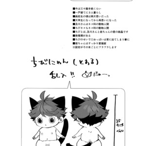 [Rototika (Kamishi Yue)] Iwachan no Neko ni Naritai 6 – Haikyuu!! dj [JP] – Gay Manga image 003.jpg