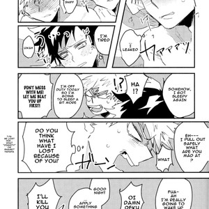 [Evenso Kyoku Kana tomo] Okinuke ippatsu! O mezame ♂ mōningushotto – Boku no Hero Academia dj [Eng] – Gay Manga image 016.jpg