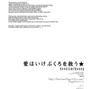 [Keenism] Durarara!! dj – Love Will Save Ikebukuro [Eng] – Gay Yaoi image 043.jpg
