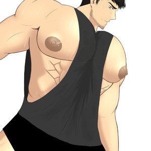 [KishiToru (Kishitoru29)] Playing muscular stranger’s nipple [cn] – Gay Yaoi image 002.jpg