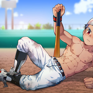 [AhrStudio] Patreon Free CG Baseball Set – Gay Comics image 004.jpg