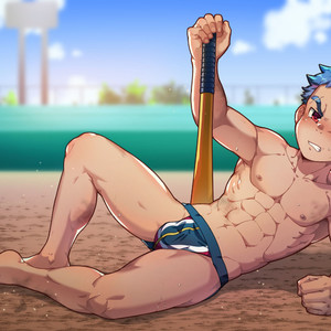 [AhrStudio] Patreon Free CG Baseball Set – Gay Comics image 008.jpg