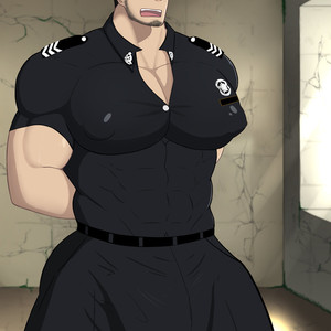 [KishiToru (Kishitoru29)] Playing giant penis police’s nipple [cn] – Gay Comics image 015.jpg