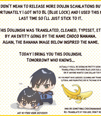 [Anagodon (Anagomeshi)] Kagi no Kakaranai Heya – The Room With No Lock to Lock – Blue Lock dj [Eng] — 105