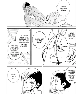 [Mizugameya] Sore wa kitto Saidaikyuu no Ai – Dr. Stone dj [Eng] — 035