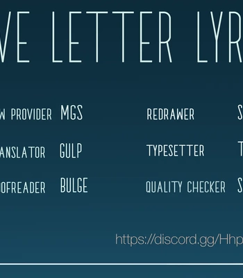 [mpuu] Love Letter Lyrics [Eng] (c.0-10) — 028