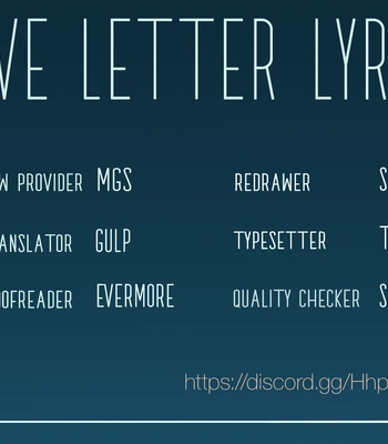 [mpuu] Love Letter Lyrics [Eng] (c.0-10) — 063