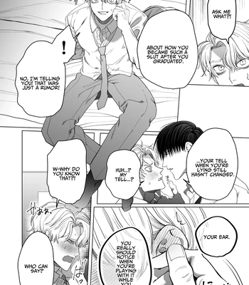 [Baby Lilac (Kanipan Mushamusha, Karume)] Bitch no Ore ga Zetsurin no Kouhai (Honmei) to Amaama Ecchi Suru Hanashi [Eng] — 9