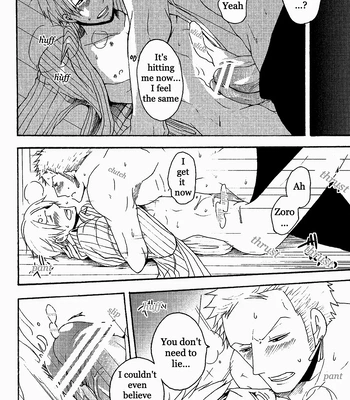 [Shijo Tril x Tril (Mayama Mirai)] oshihiki, 0 centimeter – One Piece dj [Eng] — 047