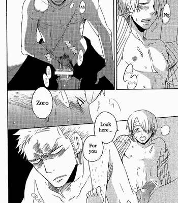 [Shijo Tril x Tril (Mayama Mirai)] oshihiki, 0 centimeter – One Piece dj [Eng] — 049