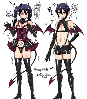 [NUH (Morino Bambi)] Incubus-kun♂ Succubus Ochi♀!? | ♂Fall From Grace♀ [Eng] [Pub Faggots] — 050