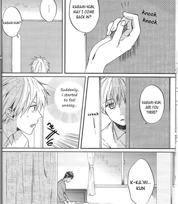 [Uncomura/ Unkopu, YS (Satou), NB (Kon)] Are You Really Kagami-kun – Kuroko no Basket dj [Eng] — 14