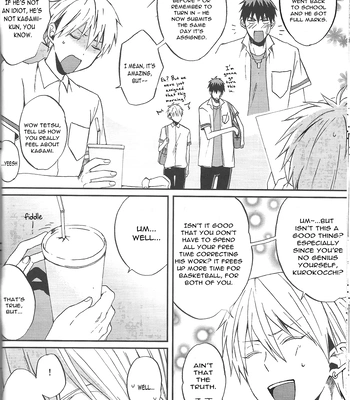 [Uncomura/ Unkopu, YS (Satou), NB (Kon)] Are You Really Kagami-kun – Kuroko no Basket dj [Eng] — 020