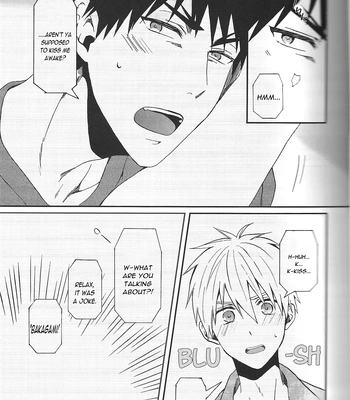 [Uncomura/ Unkopu, YS (Satou), NB (Kon)] Are You Really Kagami-kun – Kuroko no Basket dj [Eng] — 023