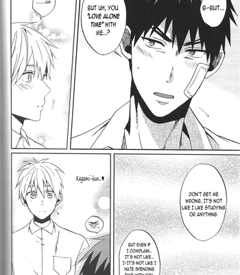 [Uncomura/ Unkopu, YS (Satou), NB (Kon)] Are You Really Kagami-kun – Kuroko no Basket dj [Eng] — 030