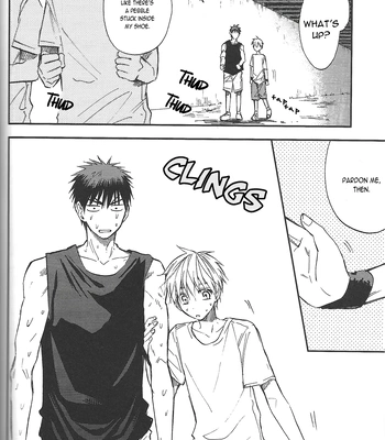 [Uncomura/ Unkopu, YS (Satou), NB (Kon)] Are You Really Kagami-kun – Kuroko no Basket dj [Eng] — 038