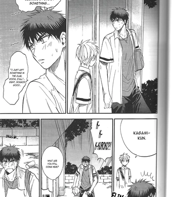[Uncomura/ Unkopu, YS (Satou), NB (Kon)] Are You Really Kagami-kun – Kuroko no Basket dj [Eng] — 043