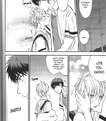 [Uncomura/ Unkopu, YS (Satou), NB (Kon)] Are You Really Kagami-kun – Kuroko no Basket dj [Eng] — 058