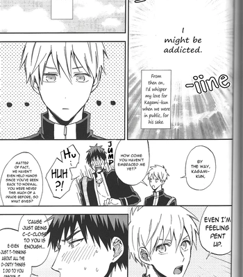 [Uncomura/ Unkopu, YS (Satou), NB (Kon)] Are You Really Kagami-kun – Kuroko no Basket dj [Eng] — 083