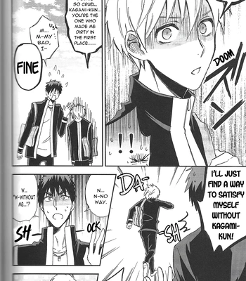 [Uncomura/ Unkopu, YS (Satou), NB (Kon)] Are You Really Kagami-kun – Kuroko no Basket dj [Eng] — 084