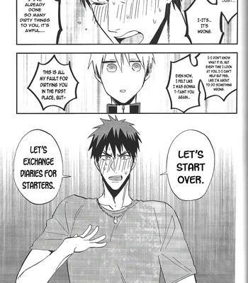 [Uncomura/ Unkopu, YS (Satou), NB (Kon)] Are You Really Kagami-kun – Kuroko no Basket dj [Eng] — 095