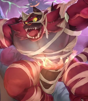 [Renoky] Halloween Party Incineroar (Pokemon) — 012