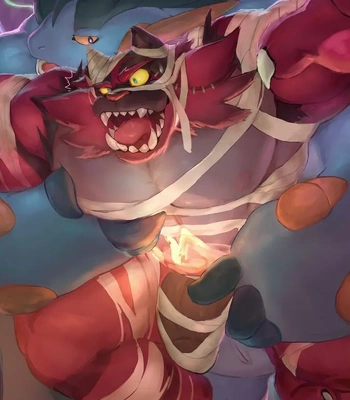 [Renoky] Halloween Party Incineroar (Pokemon) — 013