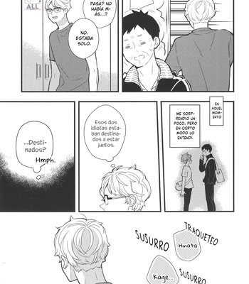 [Hiyoko no Karasu (Mizumoto)] Destined Lovers are Too Troublesome – Haikyuu!! dj [Spa] — 025