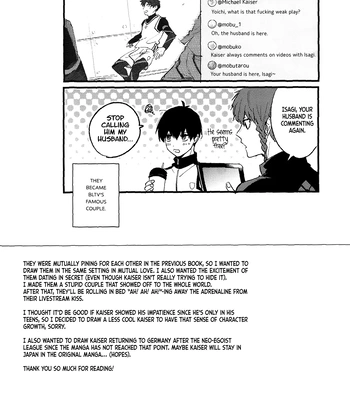 [Aotsukitei (Aotsuki Ren)] One Week of KaiIsagi Surveillance TV 2 – Blue Lock dj [Eng] — 029