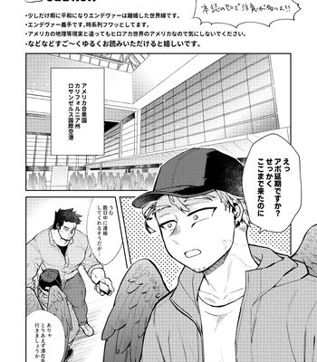 [sakanagi] Hawks x Endeavor American trip WEB Reprint – My Hero Academia DJ [JP] — 2