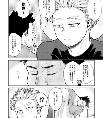 [sakanagi] Hawks x Endeavor American trip WEB Reprint – My Hero Academia DJ [JP] — 14