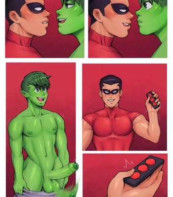 [KidDeathX] Beast Boy x Robin (Incomplete) — 12