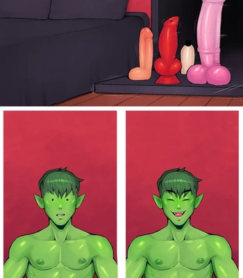 [KidDeathX] Beast Boy x Robin (Incomplete) — 13