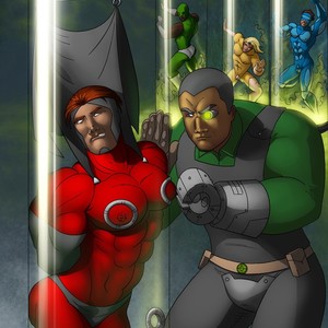 [Iceman Blue] Cosmic Heroes 2 [Eng] – Gay Comics