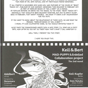 [MAD-PUPPY (Date Natsuku)] BEAST TRACKS 05 Keil&Bert 2 -Antwort- [Eng] – Gay Comics image 002.jpg