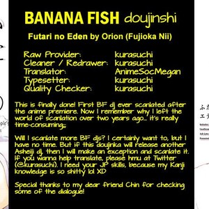 [Orion (Fujioka Nii)] Banana Fish dj – Futari no Eden [Esp] – Gay Comics image 041.jpg