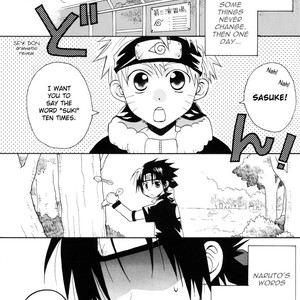 [SAKAORI Kaito] Naruto dj – Suki no Hantai wa Kisu [Eng] – Gay Comics image 003.jpg