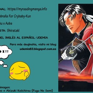 [Shirataki] An Umbrella For Crybaby-Kun – DRAMAtical Murder dj [Español] – Gay Comics