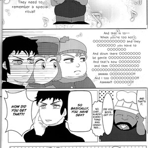 [Oh!! Meromero Darling (yolldan)] Koibito Doushi o Oshiemashou!! – South Park dj [Eng] – Gay Comics image 006.jpg